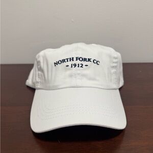 Men’s Imperial White Golf Hat North Fork CC 1912